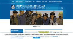 Desktop Screenshot of orasabruzzo.it