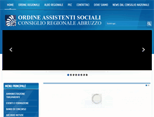 Tablet Screenshot of orasabruzzo.it